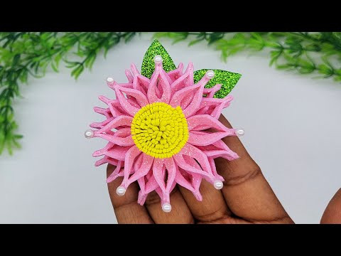 Weeding Decoration Ideas With Foamiran Flower | Home Decor | Foam Flower | DIY Foam Sheet Crafts