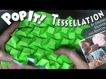Origami Pop It Tessellation