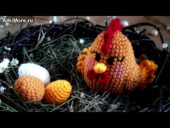 Амигуруми: схема Курочка Ко-Ко. Игрушки вязаные крючком - Free crochet patterns.