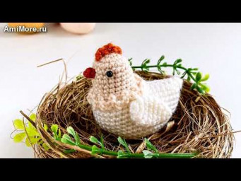Амигуруми: схема Курочка. Игрушки вязаные крючком - Free crochet patterns.
