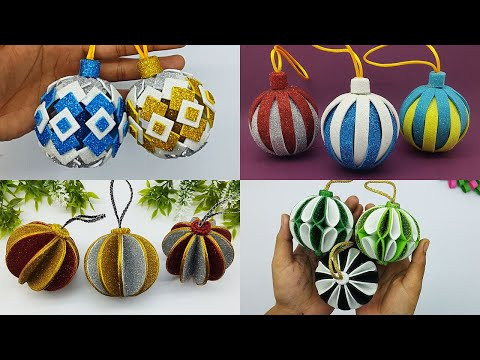 4 Amazing Ball Ornaments for Christmas Tree Decorations 4 Amazing Ball Ornaments for Christmas Tree Decorations