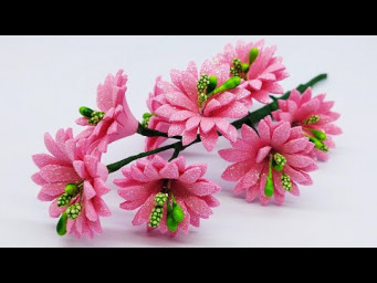 Pretty & Cool Flower Making | DIY | Foam Sheet Craft | Home Decor Ideas | Foamy Flower
