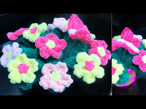 Цветы на 8 Марта крючком. Мастер-класс Цветы на 8 Марта крючком. Мастер-класс
