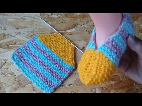 ДЕТСКИЕ СЛЕДКИ СПИЦАМИ! для начинающих