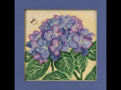 Процес перенабоору Mill Hill. Hydrangea. MH14-1715 з моїми коментарями