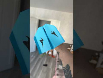 New Record Unlocked: Paper Plane vs Gravity &ndash; 239ft Win #airplane #diy #papercraft #origami #funny