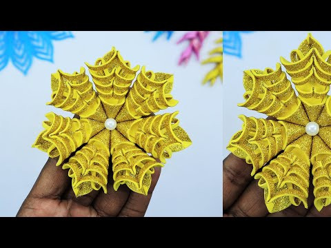 ⭐ Christmas Snowflake 3D Decoration ❄️ DIY Snowflakes Star Glitter EVA Foam ⭐ Christmas Snowflake 3D Decoration ❄️ DIY Snowflakes Star Glitter EVA Foam
