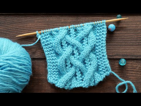 «Колоски в аранах» спицами ✈ «Spikelets in arans» knitting pattern «Колоски в аранах» спицами ✈ «Spikelets in arans» knitting pattern