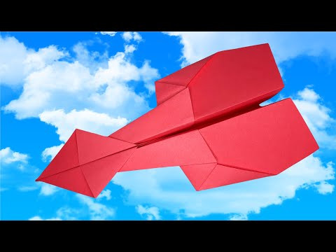 Как сделать бумажный самолетик ✈️ Идеальный полет Как сделать бумажный самолетик ✈️ Идеальный полет