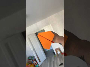 It Was Just a Folded Paper&hellip; Until It Flew to the STRATOSPHERE ☁️✈️ 241ft #diy #papercraft #airplane
