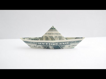 My MONEY BOAT | Easy Dollar Origami | Tutorial DIY by NProkuda