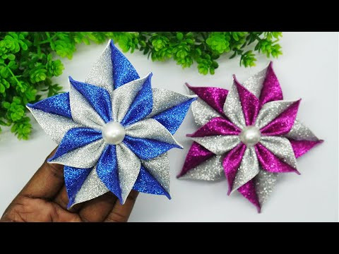 DIY EVA Foam Sheet Flowers | Hair Accessories Hair Clips Hairband DIY EVA Foam Sheet Flowers | Hair Accessories Hair Clips Hairband
