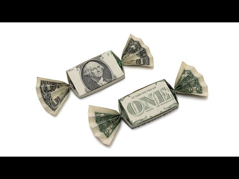Origami Dollar Candy | Money Origami for Birthday