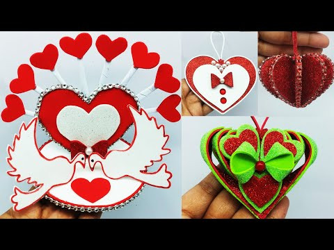 Wonderful Valentine's Day Gift Ideas | Valentine's Gift With Heart | Foam Sheet Craft Wonderful Valentine's Day Gift Ideas | Valentine's Gift With Heart | Foam Sheet Craft