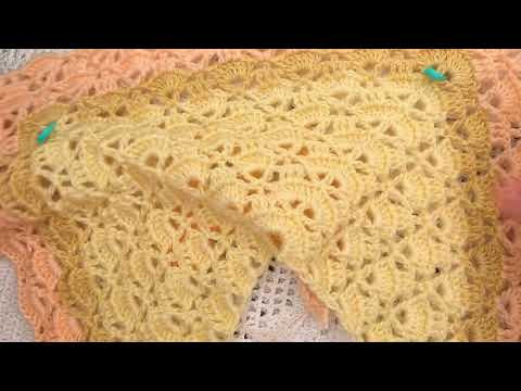Схема КРУГЛАЯ , а Шаль КВАДРАТНАЯ , Вязание КРЮЧКОМ , crochet shawl ( шаль № 367) Схема КРУГЛАЯ , а Шаль КВАДРАТНАЯ , Вязание КРЮЧКОМ , crochet shawl ( шаль № 367)