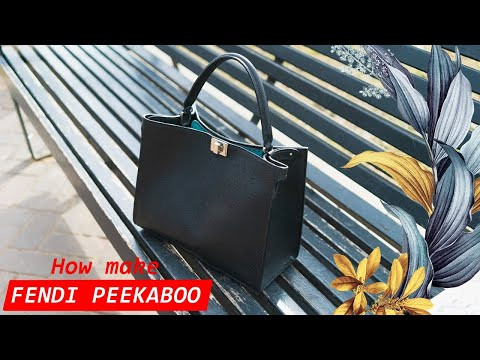 Как сшить сумку Fendi Peekaboo/FREE PDF PATTERN