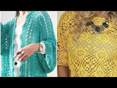 Женские, ажурные модели крючком с описанием Женские, ажурные модели крючком с описанием