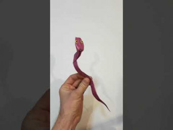 Змея оригами, Snake origami #Shorts