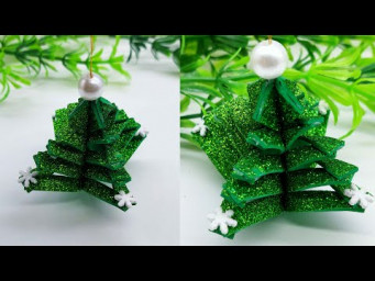 Last Minute Christmas Decoration Ideas | Christmas Tree Making Tutorial | DIY Christmas Crafts