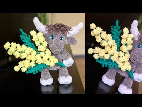 Подарок для МАМЫ своими руками / Мимоза крючком. Мастер-класс 2 Подарок для МАМЫ своими руками / Мимоза крючком. Мастер-класс 2