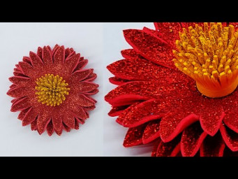Easy Ideas - How To Make Flowers - DIY Flowers - Foam Sheet Craft Ideas