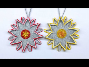 Beautiful Paper Snowflakes &ndash; Easy Christmas Paper Cutting Design Tutorial at Home | Dollar Tree DIY