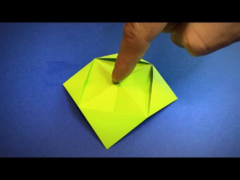 How to Make a Paper Antistress Toy | Origami Pop It Fidgets | Origami Antistress | Easy Origami ART