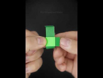 Como fazer um ANEL DE PAPEL - Origami Muito F&aacute;cil  #origami #origamifacil #comofazerorigami