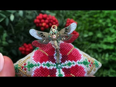 185. Готовая работа Just Nan~Christmas Dragonfly. Обо всем и понемногу 185. Готовая работа Just Nan~Christmas Dragonfly. Обо всем и понемногу