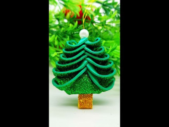 Christmas Tree Ornaments | Christmas Decoration Ideas | DIY #shorts