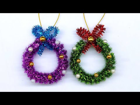 DIY Christmas Wreath for Front Door | Easy Handmade Christmas Decoration Ideas at Home DIY Christmas Wreath for Front Door | Easy Handmade Christmas Decoration Ideas at Home