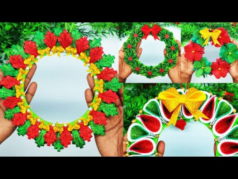 Christmas Living Room Decorations - Christmas Wreath Making For Beginners - Xmas Decorations Outdoor