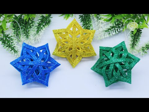 Star Christmas Ornaments Snowflakes