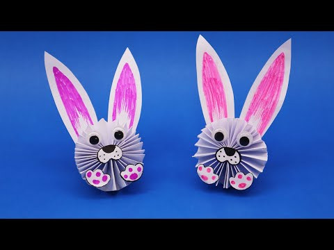 Paper RABBIT Making - Easter Craft Ideas - Paper Crafts Paper RABBIT Making - Easter Craft Ideas - Paper Crafts