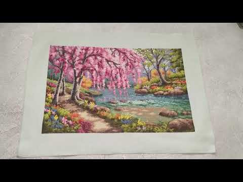 От старта до финиша: Dimensions 70 35374 Cherry Blossom Crek От старта до финиша: Dimensions 70 35374 Cherry Blossom Crek