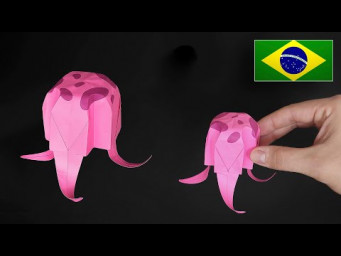 Como Fazer uma &Aacute;gua-Viva de Origami