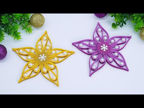 DIY Christmas Star⭐Xmas Decor With Star DIY Christmas Star⭐Xmas Decor With Star