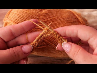 Такой простой АЖУР &ndash; очень красивый узор спицами