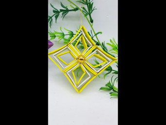 3D Star Making Ideas | New Year Decoration  | DIY Crafts #shorts