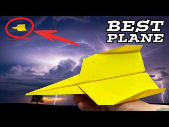 How to Make a Paper Airplane That Flies Like a Jet &ndash; Longest Distance Ever