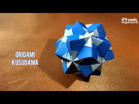 Origami Lamina Kusudama Origami Lamina Kusudama