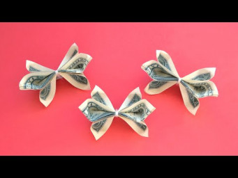 My MONEY BOWS | Easy Dollar Origami for Graduation | Tutorial DIY by NProkuda