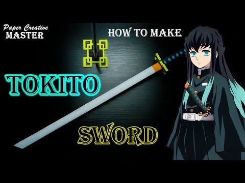 How to make a Demon Slayer Muichiro Tokito Nichirin Sword How to make a Demon Slayer Muichiro Tokito Nichirin Sword