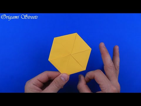 Как сделать метательный шестиугольник из бумаги Как сделать метательный шестиугольник из бумаги
