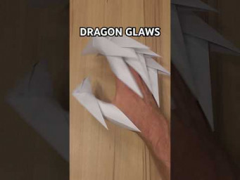 EASY DRAGON CLAWS ORIGAMI STEP BY STEP | HOW TO MAKE PAPER DRAGON CLAWS  #origami #diy
