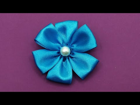 Super Easy Ribbon Flower Making | Amazing Ribbon Flower Work | DIY Easy Flower Making Super Easy Ribbon Flower Making | Amazing Ribbon Flower Work | DIY Easy Flower Making