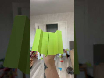 Best Paper Airplane Test Drive &ndash; 260 Feet Indoors! My Room Too Small WORLD RECORD #airplane #diy