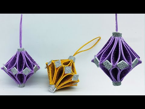 Upcoming Christmas Decorations Ideas | Christmas Tree Decorating With Ornaments | DIY Crafts