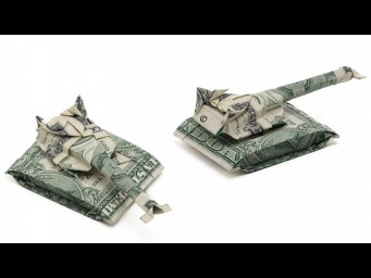Dollar Origami Tank (Won Park)