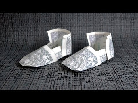 MONEY BOOTS | Interesting Dollar Origami Shoes | Tutorial DIY by NProkuda MONEY BOOTS | Interesting Dollar Origami Shoes | Tutorial DIY by NProkuda